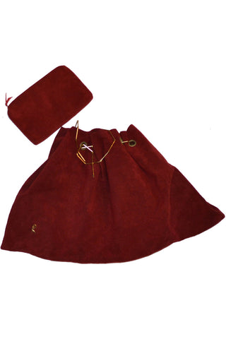 Red Roberta Di Camerino vintage handbag Rare style - Dressing Vintage