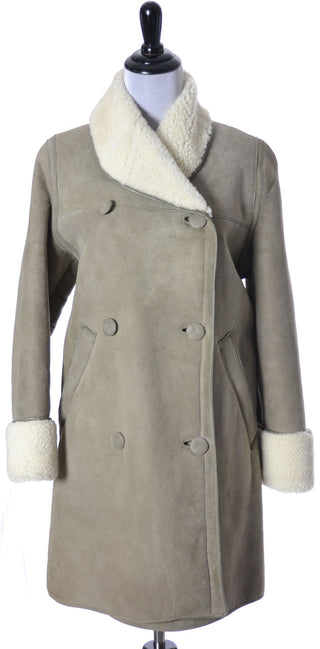1950s Morlands England Vintage Sheepskin Coat - Dressing Vintage
