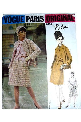 Vogue 1432 Vintage Pattern Jean Patou