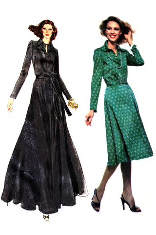 Diane Von Furstenberg Vogue 1730 Vintage Dress Pattern 36B - Dressing Vintage