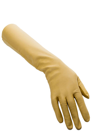 Hammer Of Hollywood yellow kid leather vintage gloves - Dressing Vintage