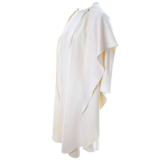 One size vintage white cape